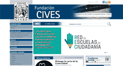 Desktop Screenshot of fundacioncives.org